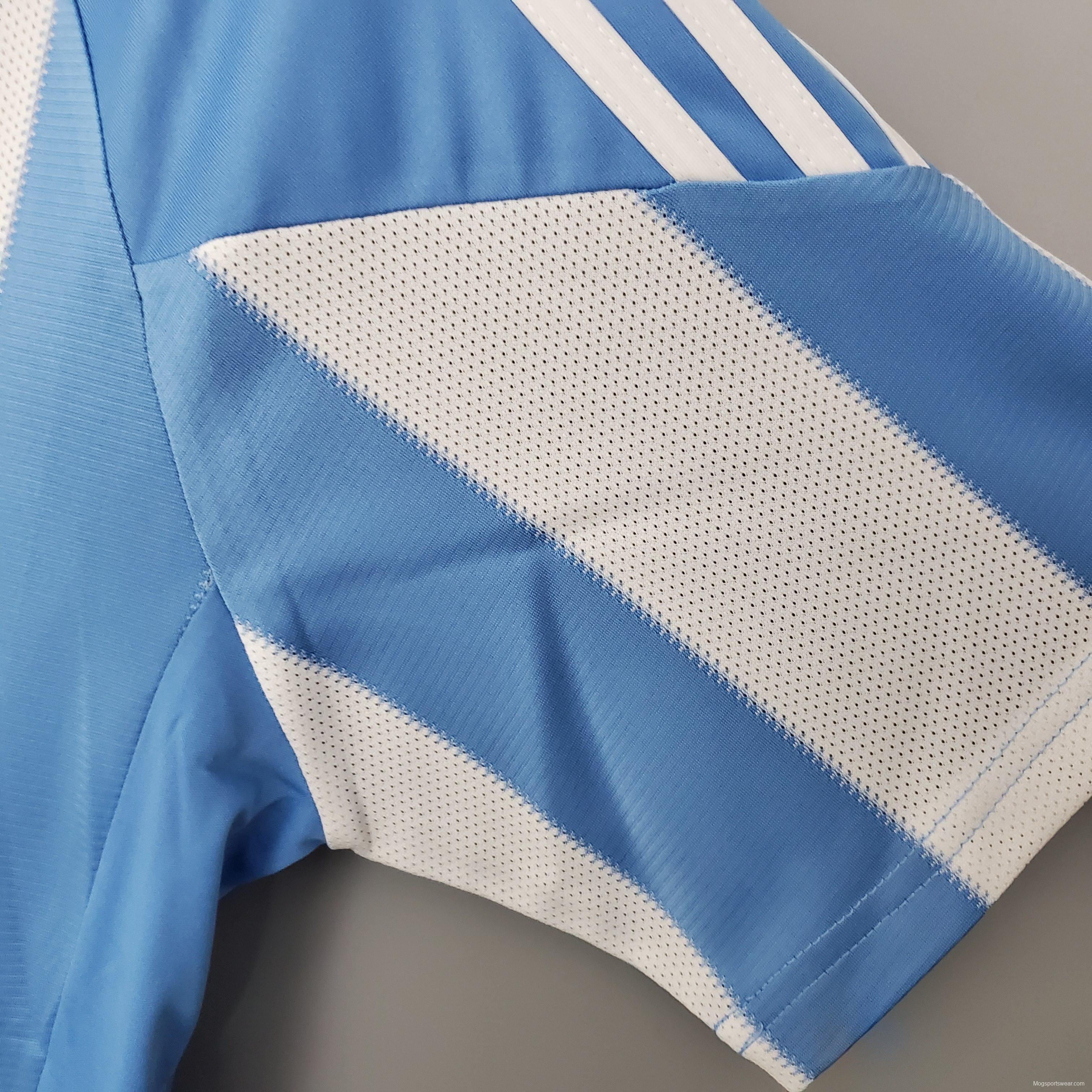 Retro 2010 Argentina home Soccer Jersey