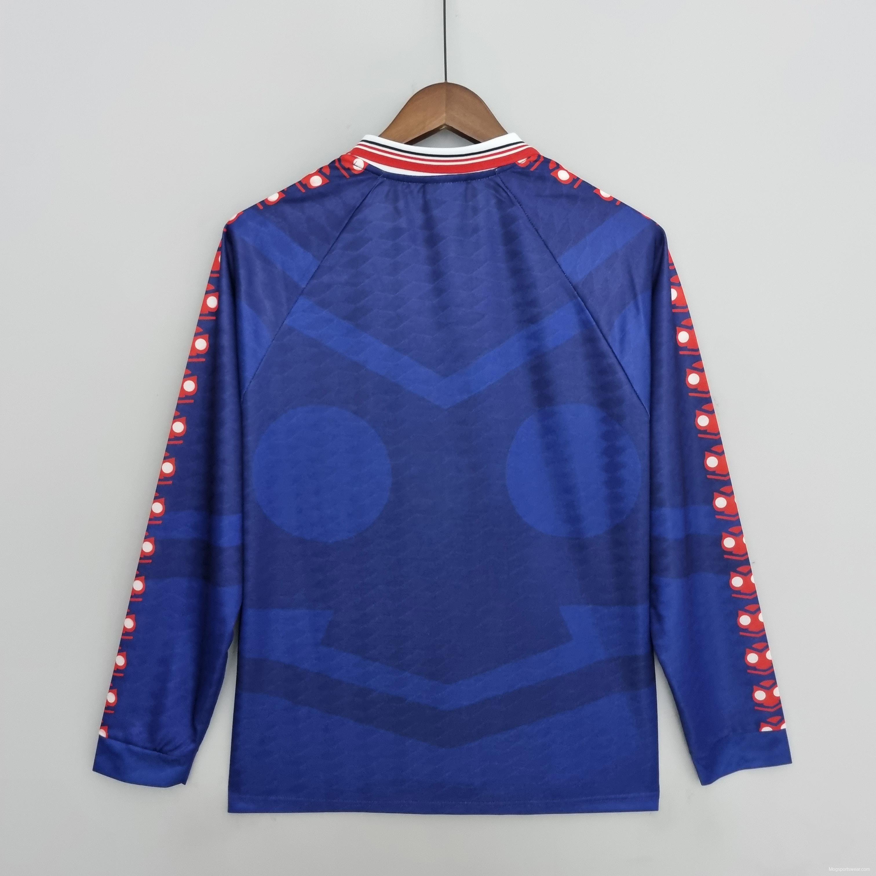 Retro Long Sleeve Universidad de Chile1996 Home Soccer Jersey