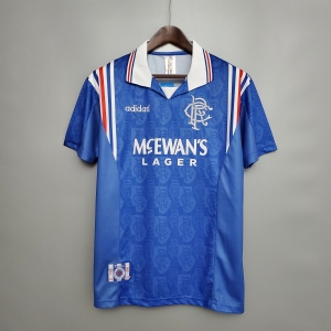 Retro 96/97 Rangers home Soccer Jersey