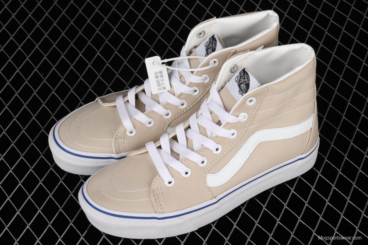 Vans Sk8-Hi Authentic beige canvas high upper shoes VN0A4RWY2WT