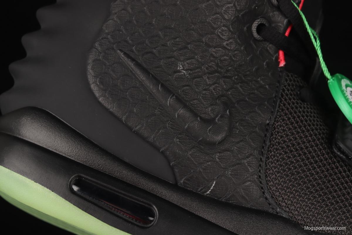 NIKE Yeezy 2 NRG Kanye West limited edition black coconut black rose Kanye shoes 508214-006