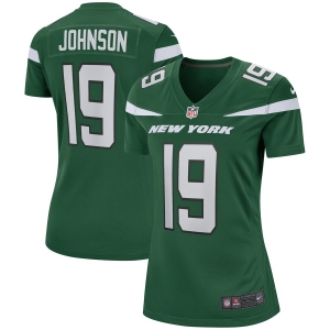 Women's Keyshawn Johnson Gotham Green Retired Player Limited Team Jersey