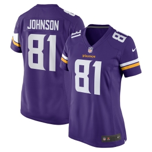 Women's Bisi Johnson Purple Player Limited Team Jersey