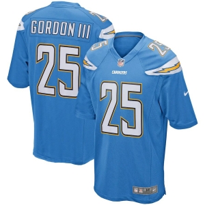 Men's Melvin Gordon Powder Blue Player Limited Team Jersey