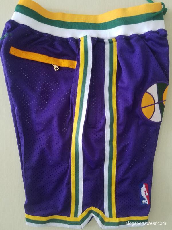 Utah 1993-94 Throwback Classics Basketball Club Shorts