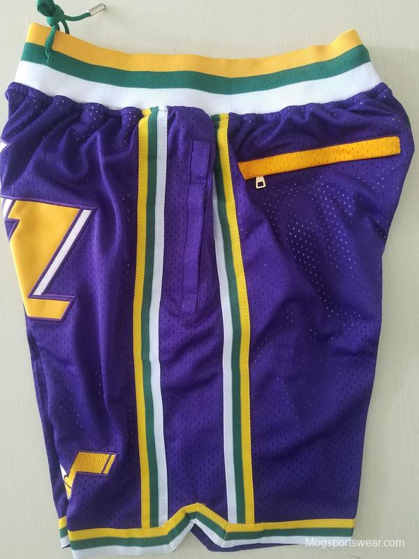 Utah 1993-94 Throwback Classics Basketball Club Shorts