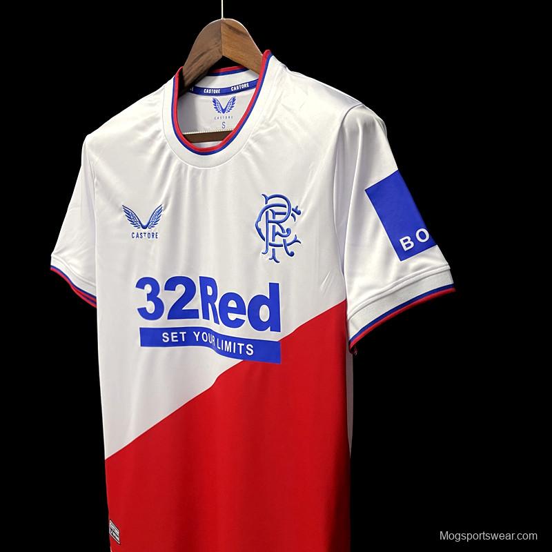 22/23 Rangers Away Soccer Jersey