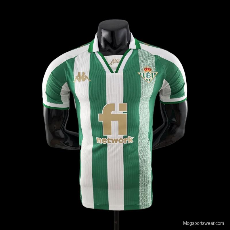 Player Version 22/23 Real Betis King's Cup Version Home Soccer Jersey