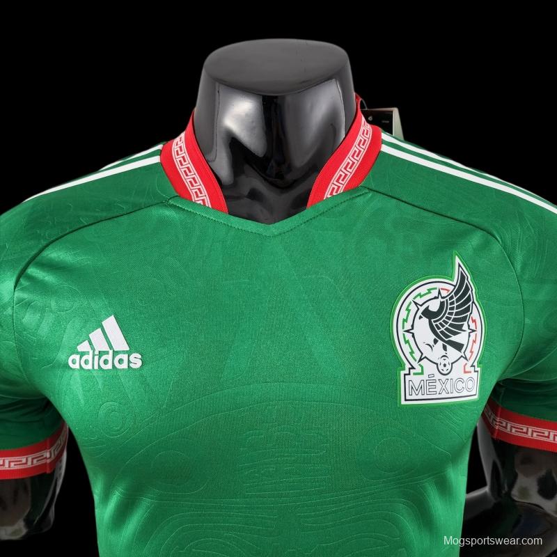 Player Version 2022 Mexico Special Edition Green Jersey