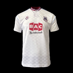 Retro 89/90 West Ham Away Soccer Jersey