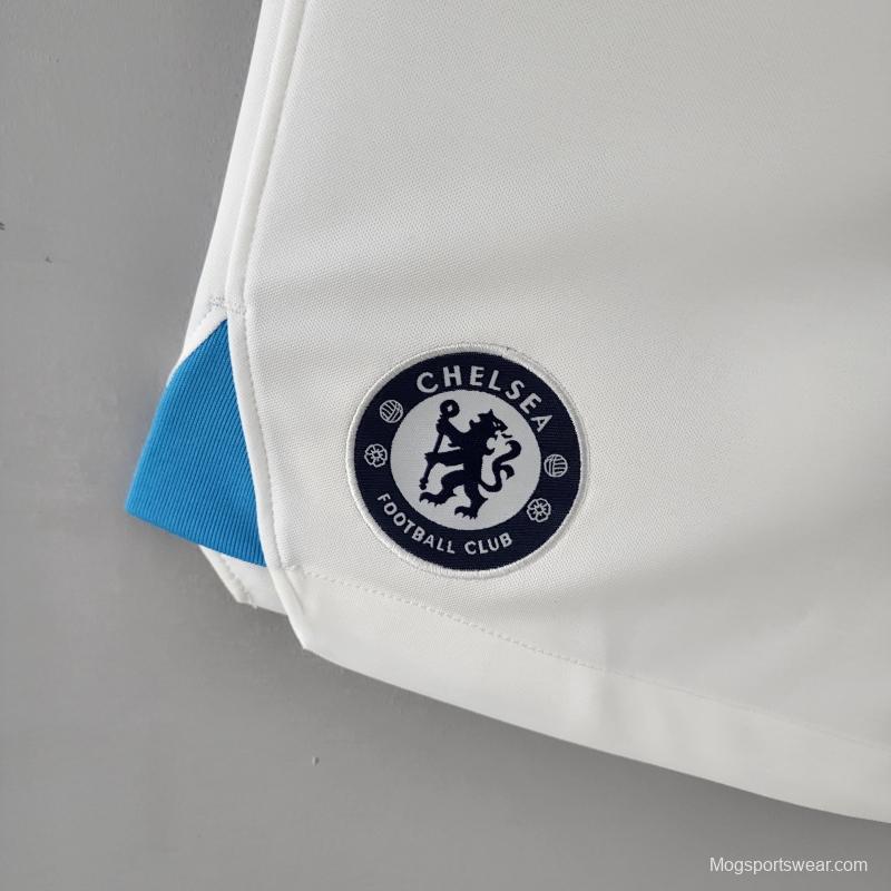 22/23 Chelsea White Shorts