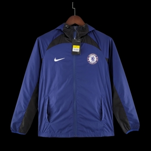 22/23 Chelsea Windbreaker Blue & Black