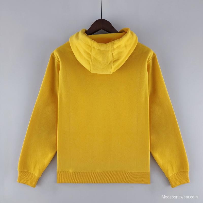 2022 Brazil Hoodie Yellow