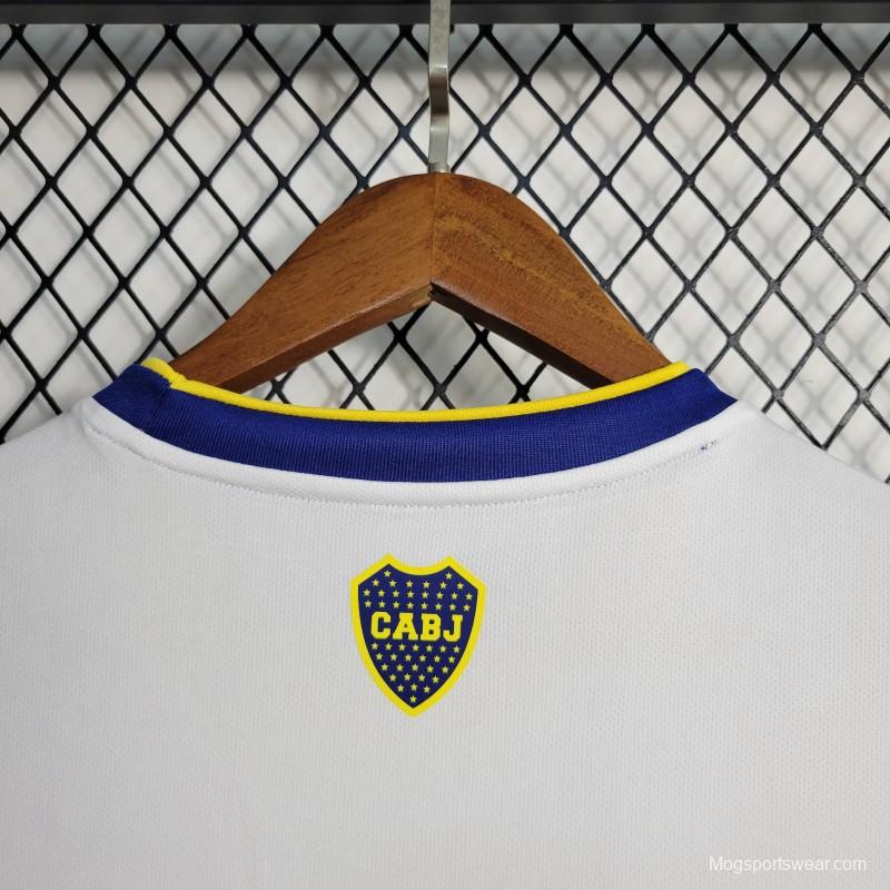 22-23 Boca Juniors Away White Jersey