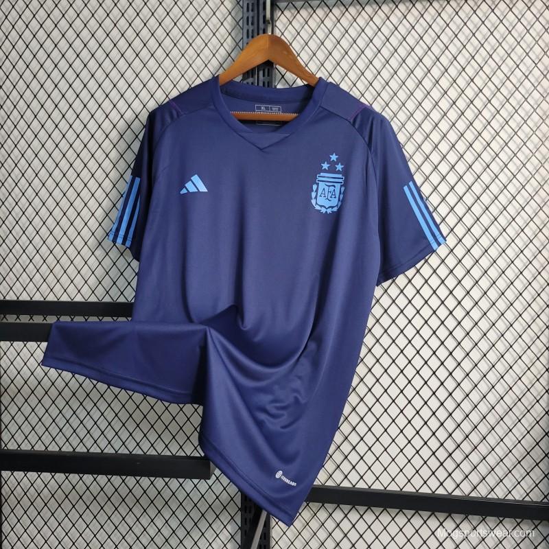 2023 Argentina Training Navy Jersey