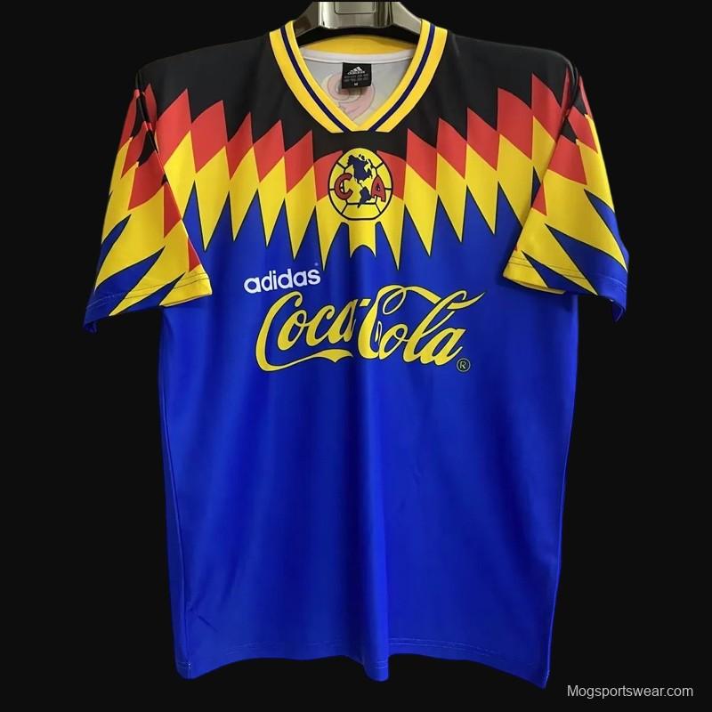 Retro 94/95 Club America Away Blue Jersey