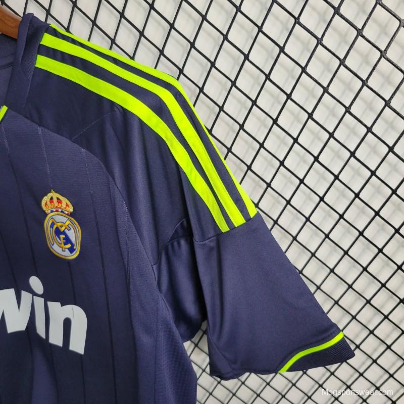 Retro 2012-13 Real Madrid Away Black Jersey