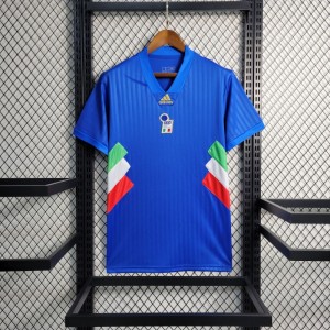 2023 Italy Blue Icon Jersey Embroidery Logo