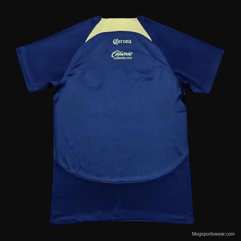 23/24 Club America Navy Training Jersey