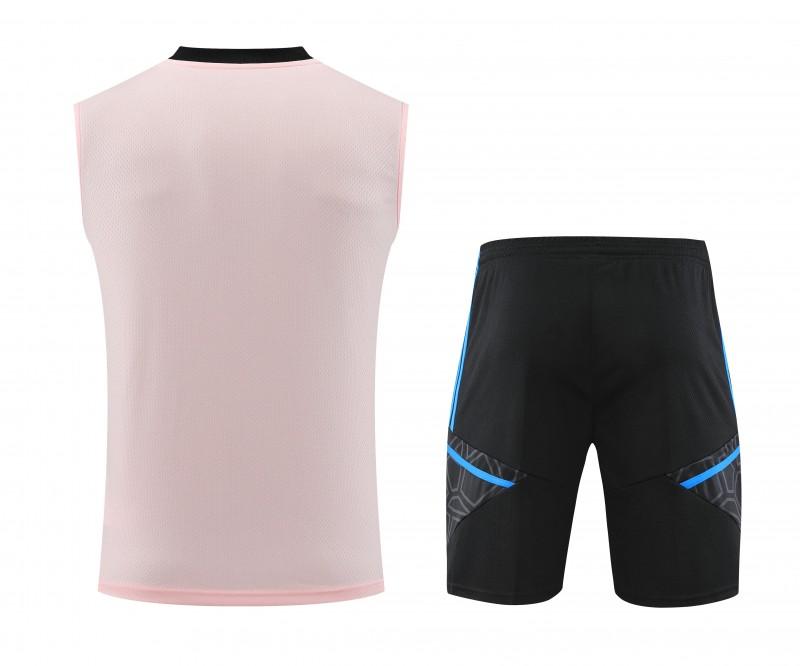 23-24 Arsenal Pink Vest Jersey+Shorts