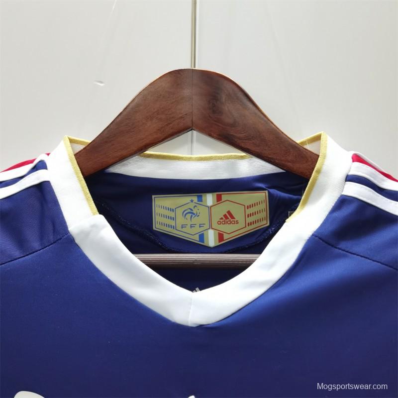 Retro 2010 France Home Jersey