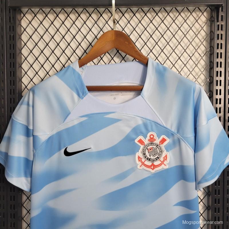 23-24 Corinthians Goalkeeper Blue Jersey