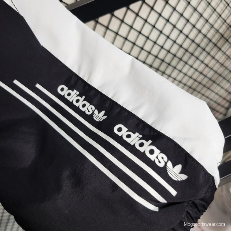 2023 Adidas Originals Black Windbreaker