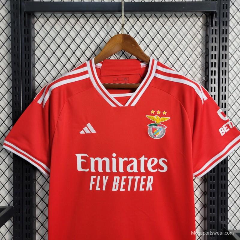 23-24 Benfica Home Jersey