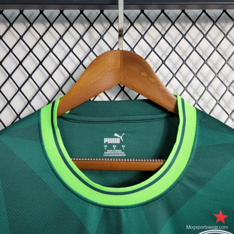 23-24 PALMEIRAS Home Long Sleeve Jersey