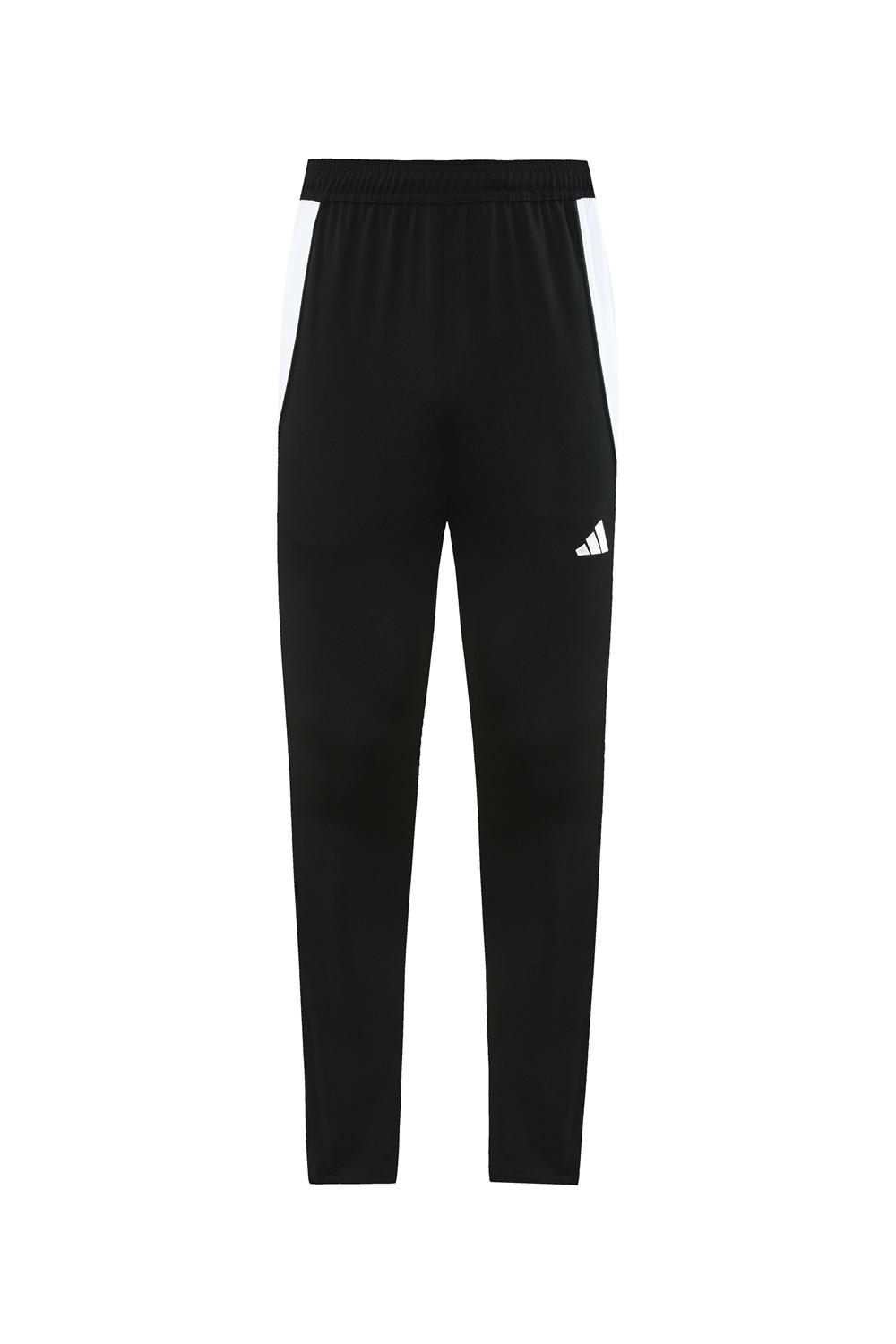 2024 Adidas Black Half Zipper Jacket+Pants