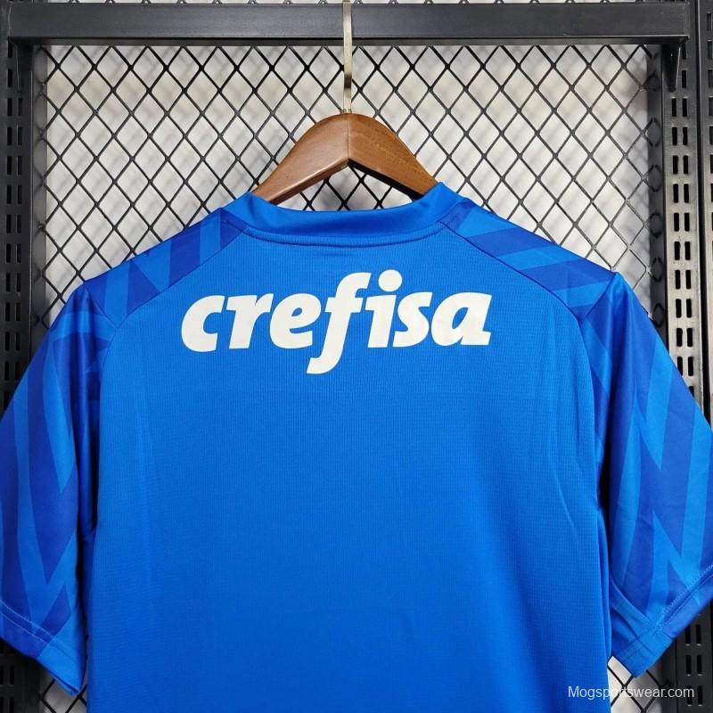 24/25 Palmeiras Goalkeeper Blue Jersey