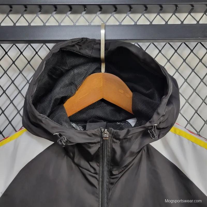 24/25 Belgium Black/White Windbreaker