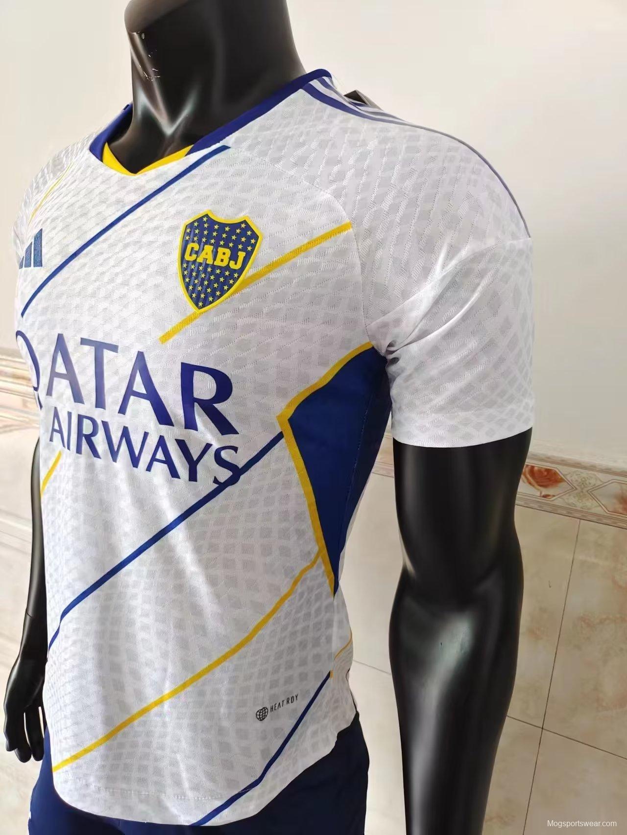 Player Version 23-24 Boca Juniors White Jersey