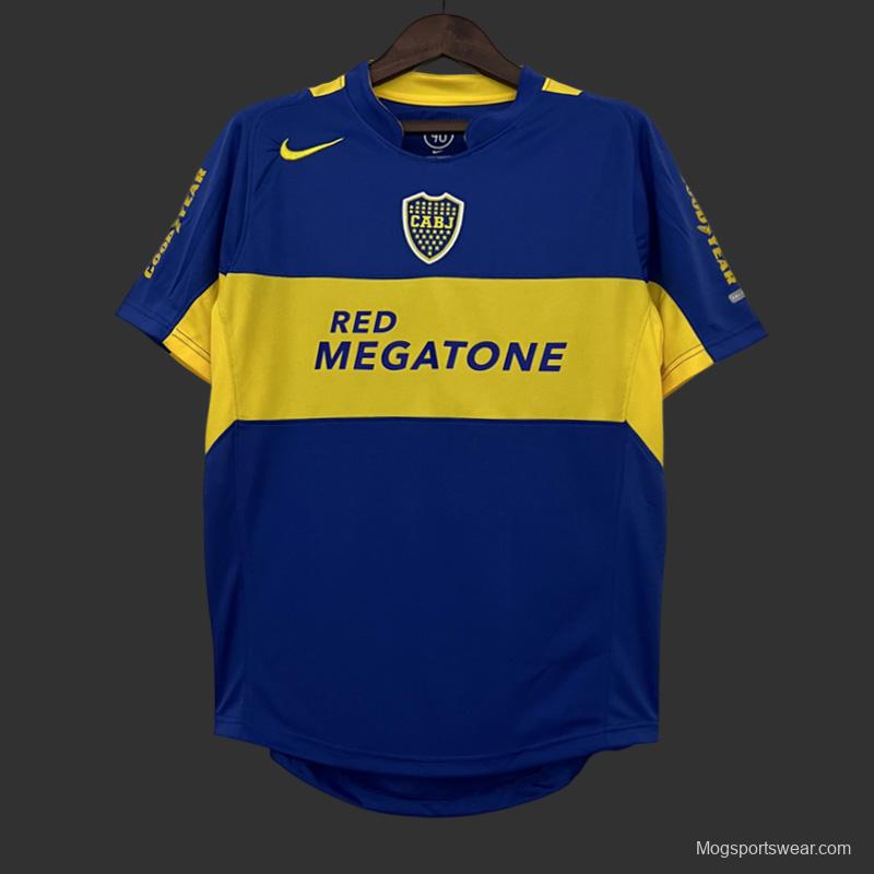 Retro 04/05 Boca Juniors Home Jersey