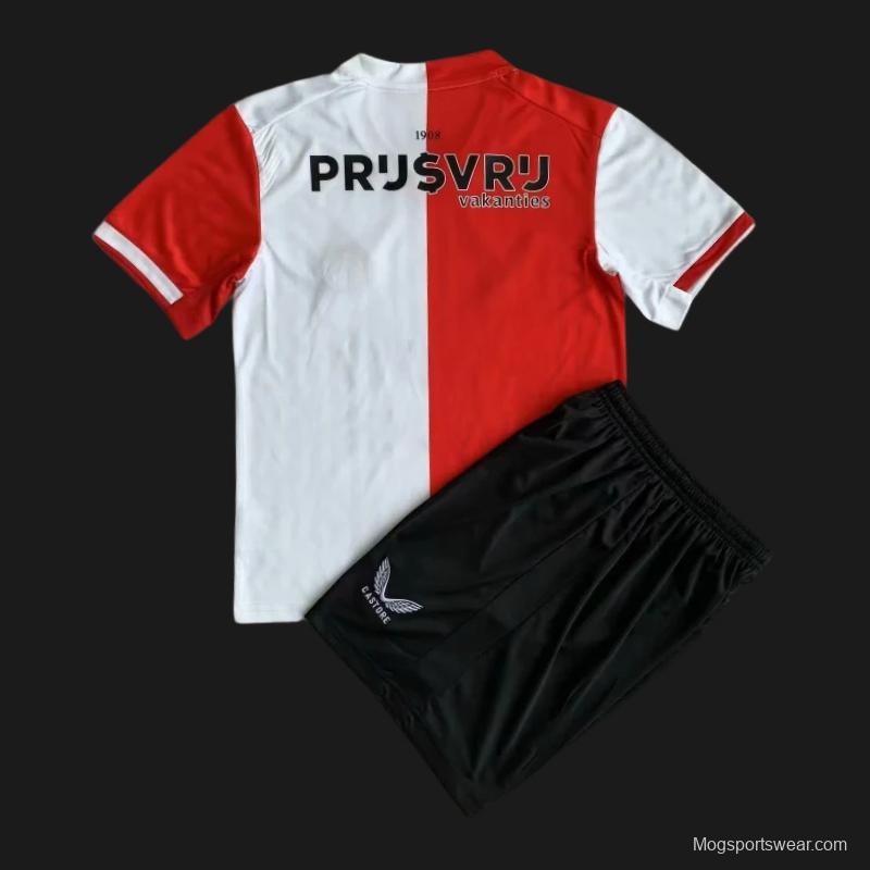 23/24 Kids Feyenoord Rotterdam Home Jersey