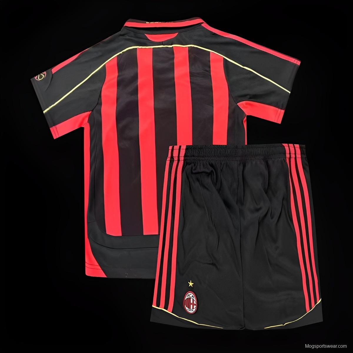 Retro 06/07 AC Milan Home Jersey