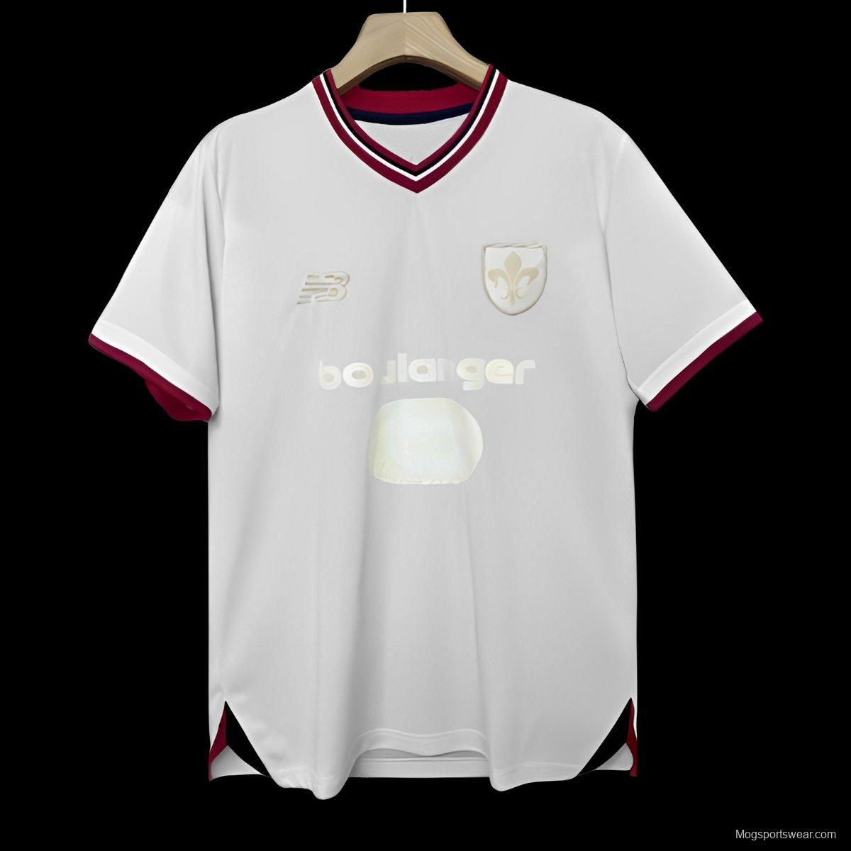 24/25 Lille OSC White 80th Anniversary Jersey